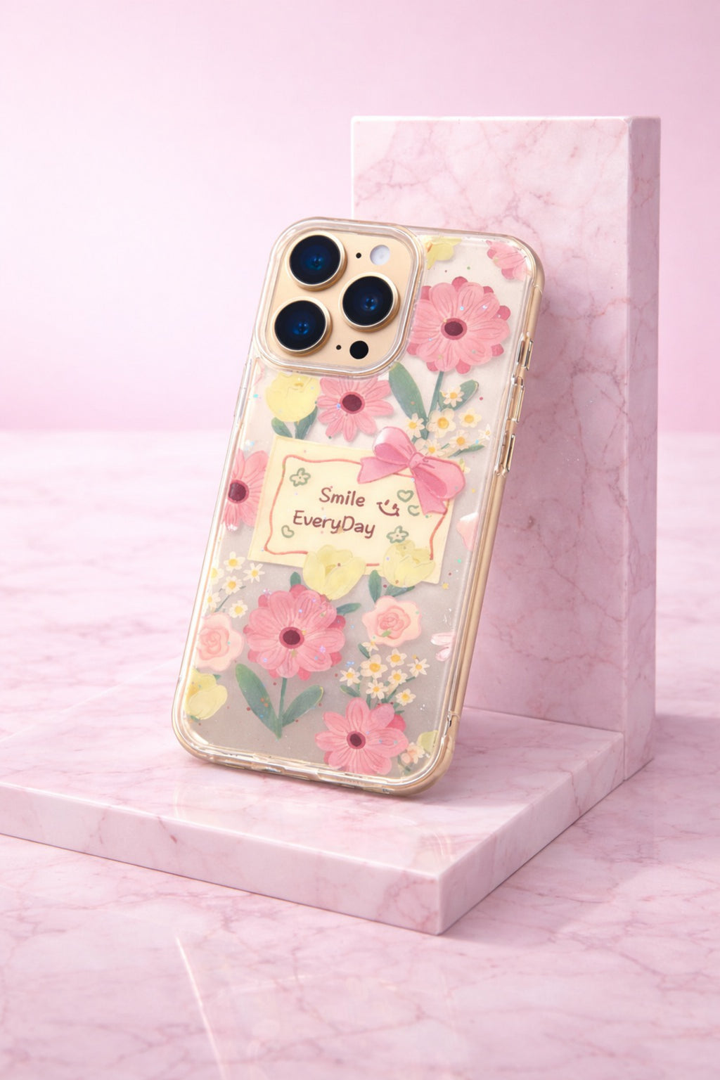 "Smile EveryDay" Clear Phone Case | Cover for iPhone