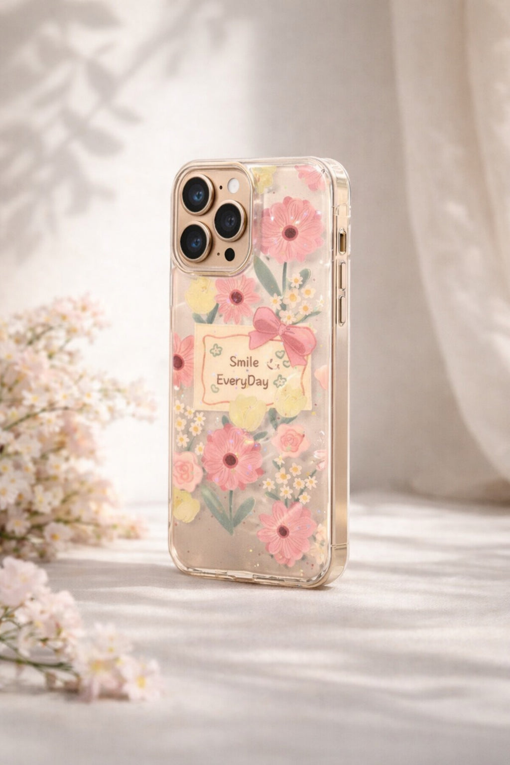 "Smile EveryDay" Clear Phone Case | Cover for iPhone