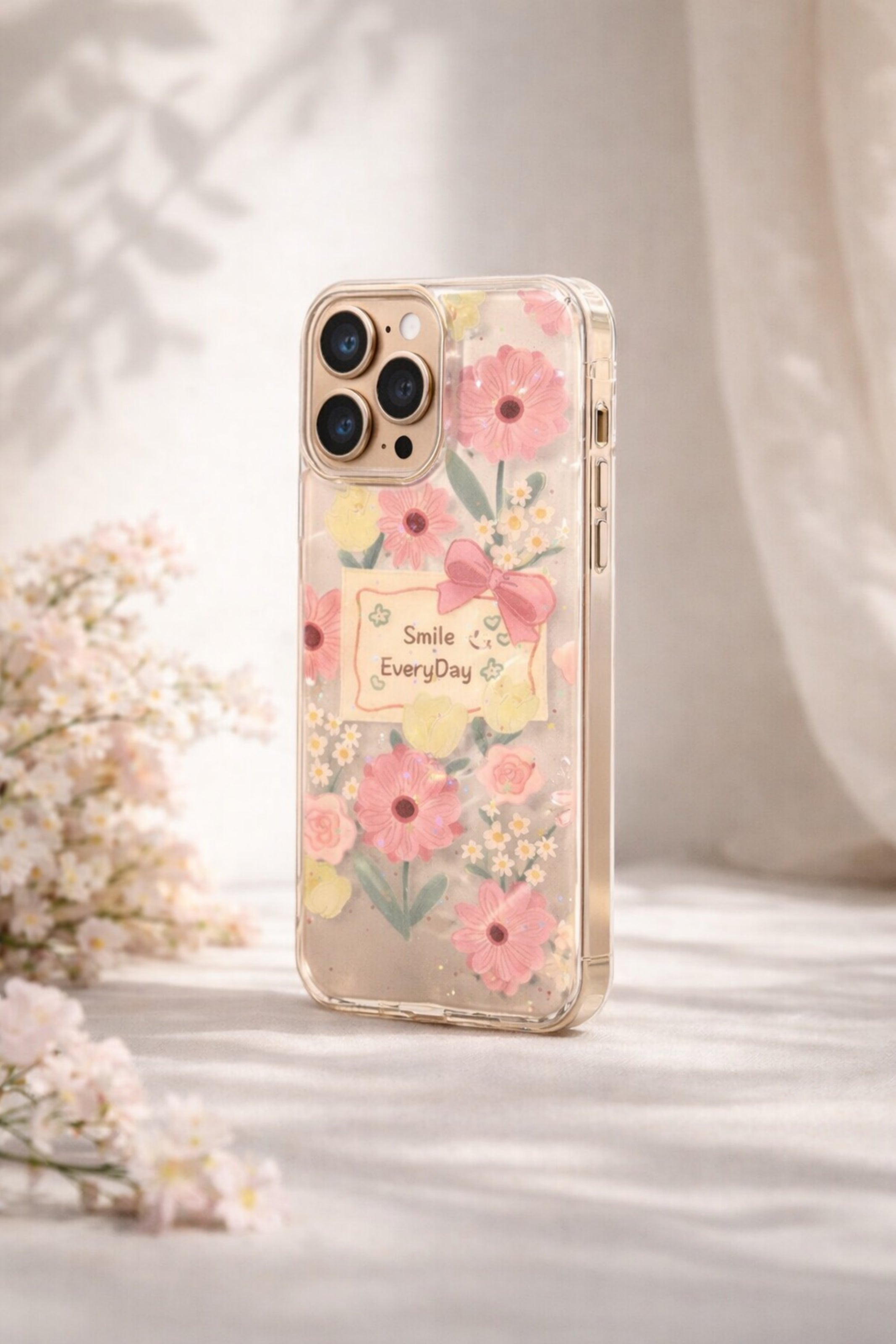 "Smile EveryDay" Clear Phone Case | Cover for iPhone