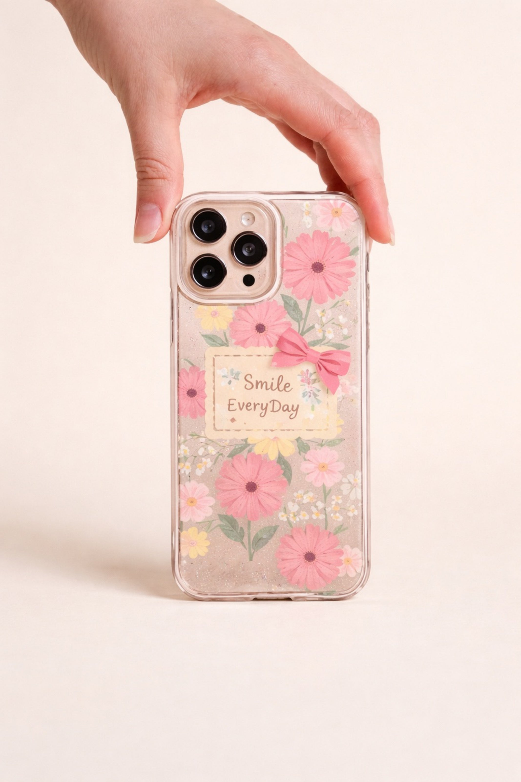 "Smile EveryDay" Clear Phone Case | Cover for iPhone